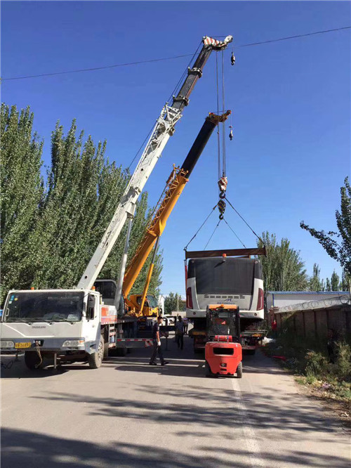 马村区港口集装箱搬运案例